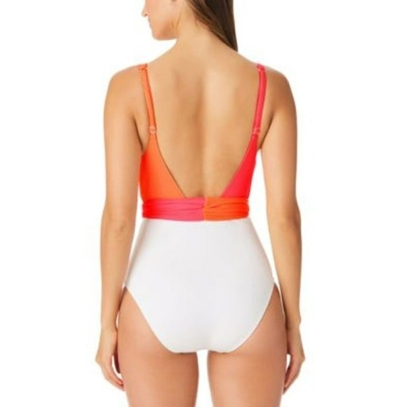 SANCTUARY SWIM color block one piece medium - Picture 3 of 4